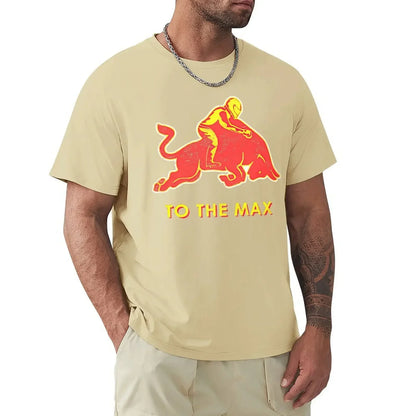 Verstappen To The Max T Shirt Harajuku Short Sleeve T-shirt 100% Cotton Graphics Tshirt Tops