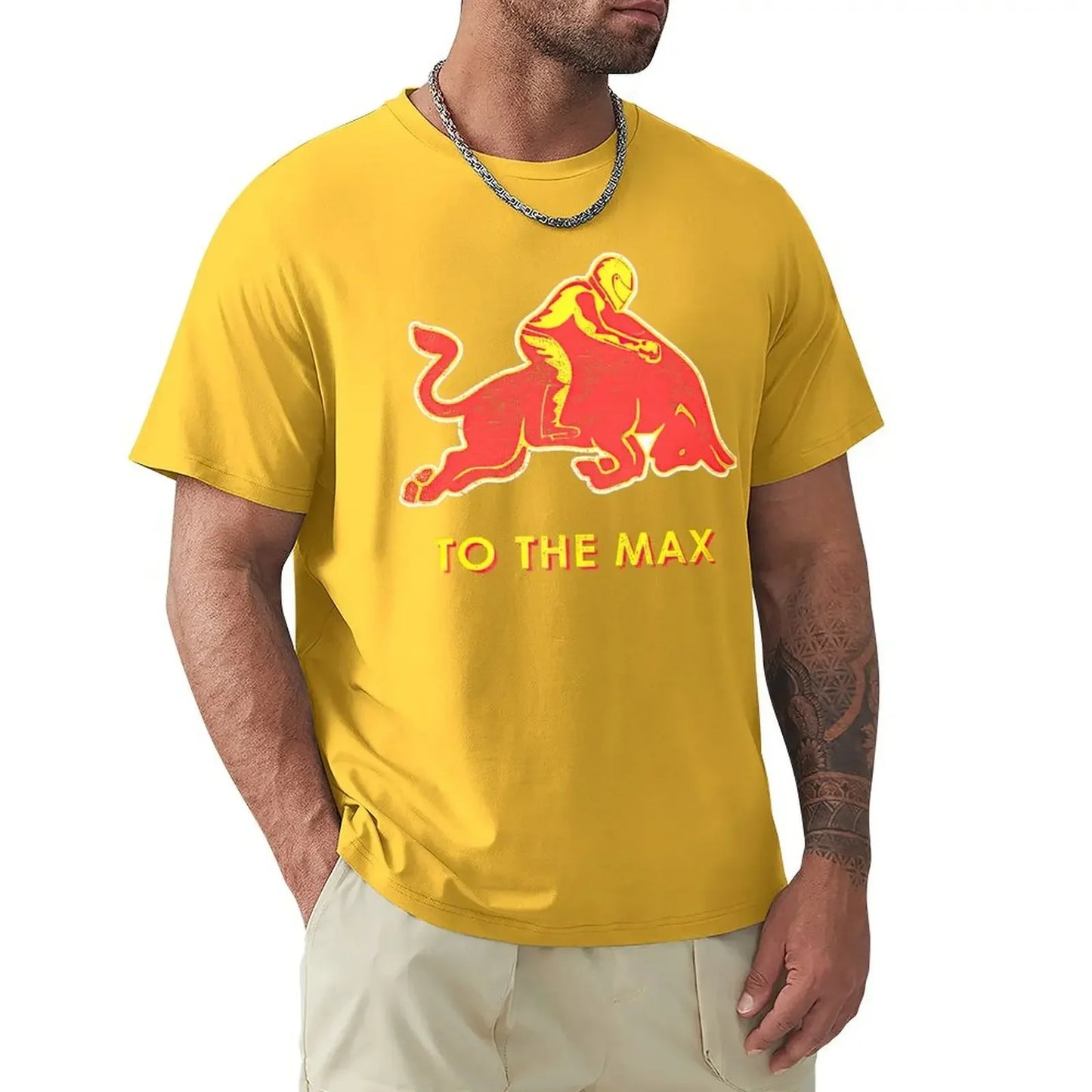 Verstappen To The Max T Shirt Harajuku Short Sleeve T-shirt 100% Cotton Graphics Tshirt Tops