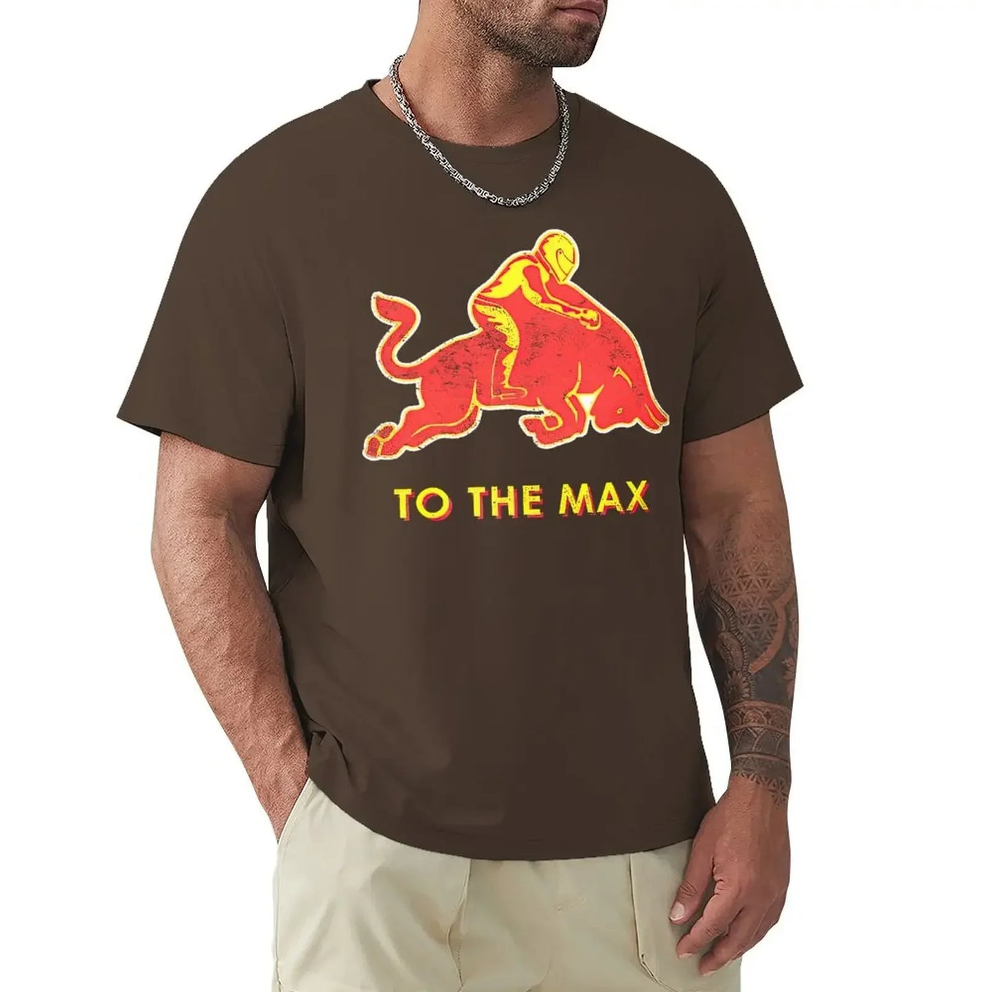 Verstappen To The Max T Shirt Harajuku Short Sleeve T-shirt 100% Cotton Graphics Tshirt Tops